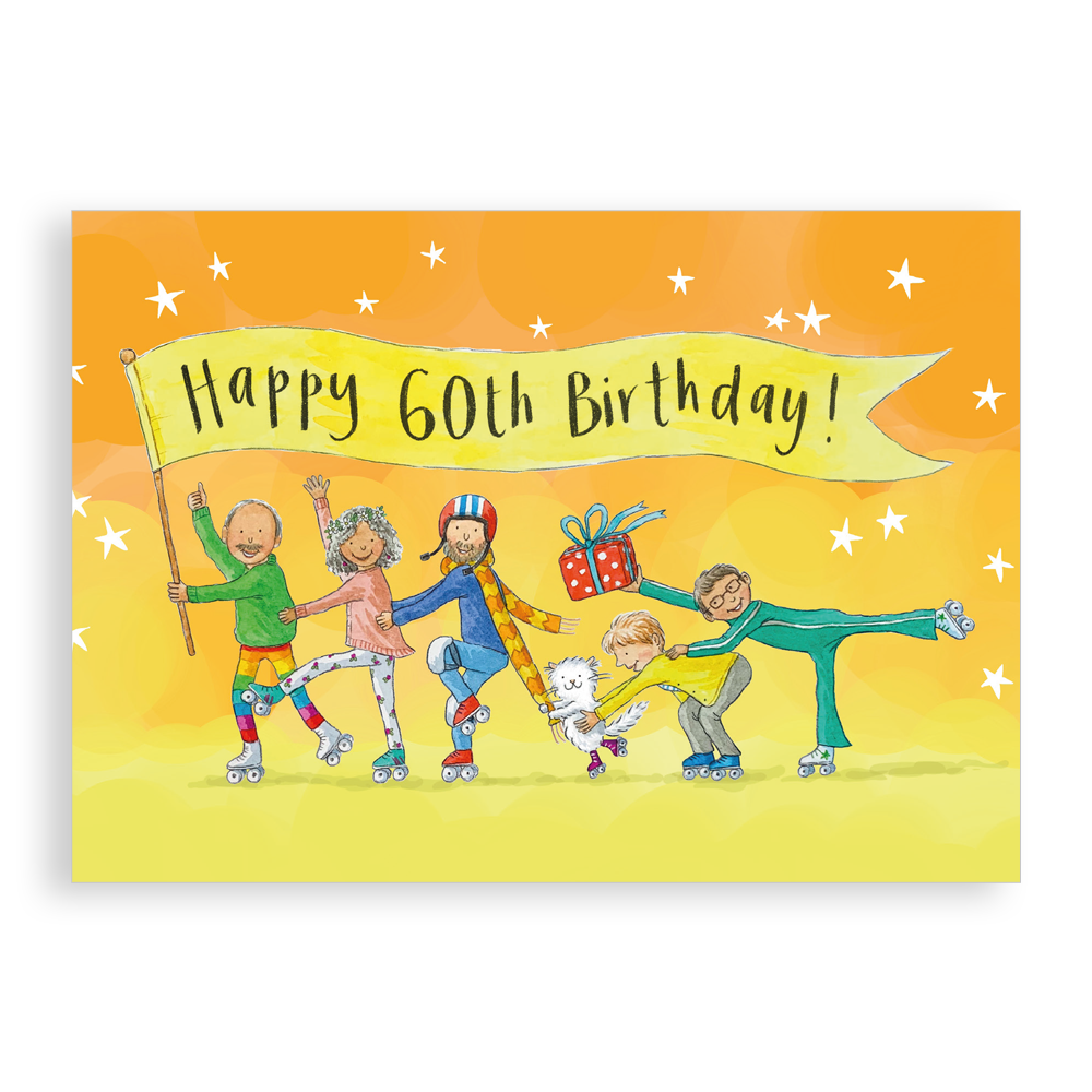 Greetings card - 60th Birthday
