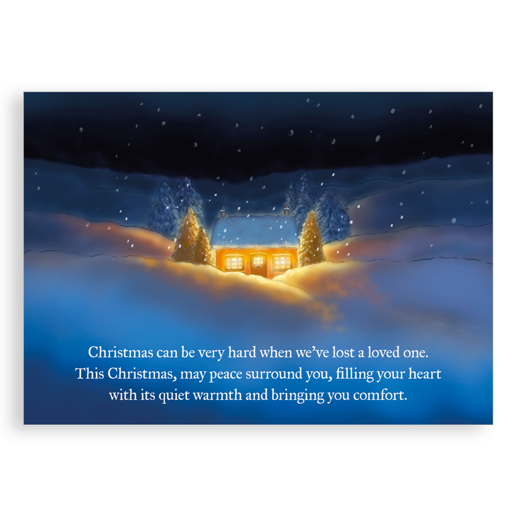 Greetings card - A Peaceful Christmas