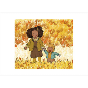 Autumn Leaves (A4 hand signed print)
