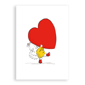 Greetings card - Big Heart