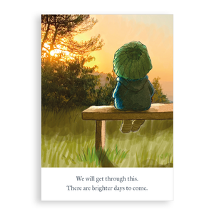 Greetings card - Brighter Days