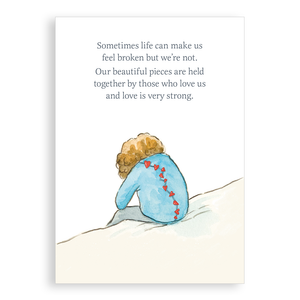 Greetings card - Held Together by Love