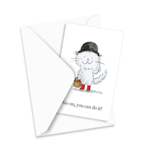 Mini card - You can do it (pack of 5)