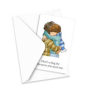 Mini card - A hug for when you need one