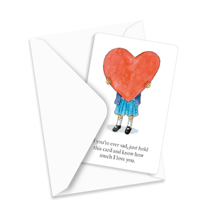 Mini card - If you're sad (pack of 5)