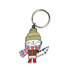 Load image into Gallery viewer, Cecil Enamel Keyring
