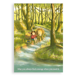 Greetings card - Courage