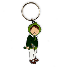 Load image into Gallery viewer, Daisy Enamel Keyring
