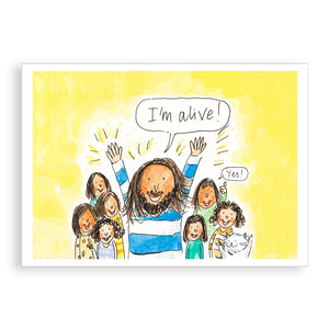 Easter card - Jesus is alive!