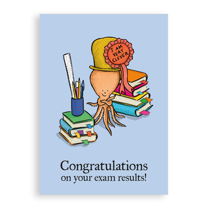 Greetings card - Exam Congratulations