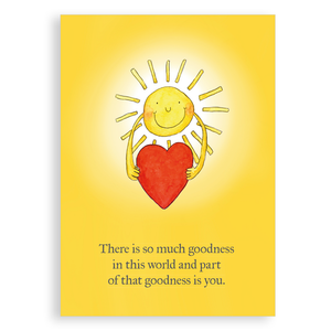 Greetings card - Goodness
