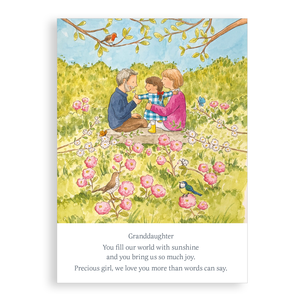 Greetings card - Granddaughter