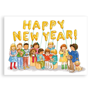 Greetings card - Happy New Year