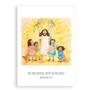 Easter card - He is Risen