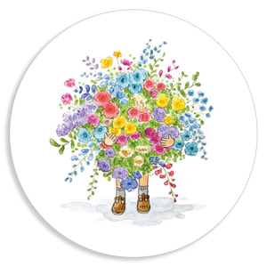 Sheet of 15 Stickers - Lovely Mum