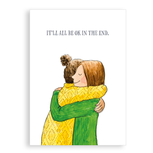 Greetings card - OK in the end