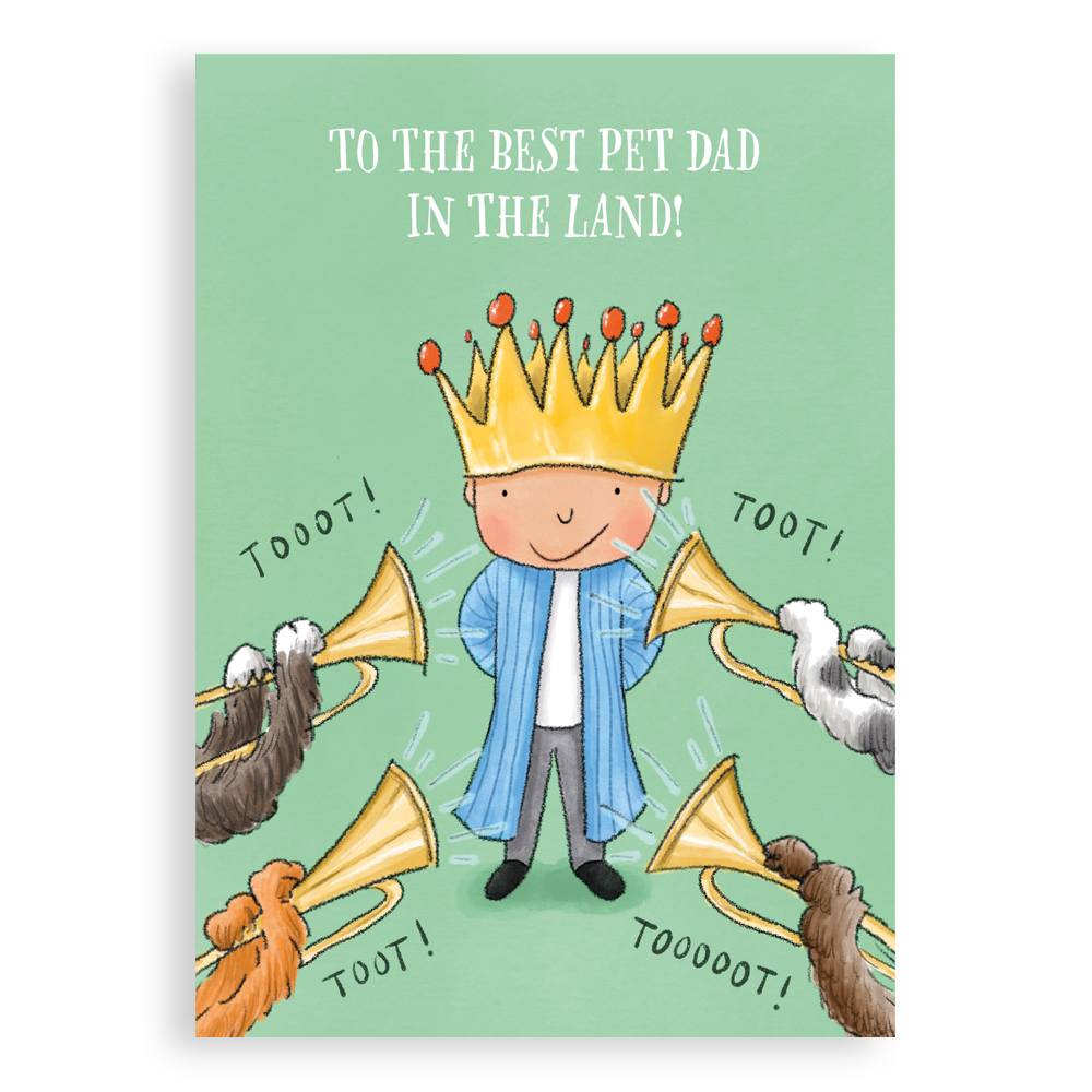 Greetings card - Pet Dad