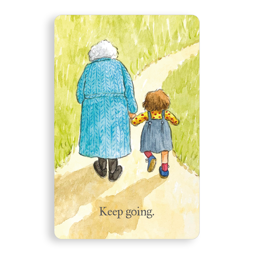 Mini card - Keep going (pack of 5)