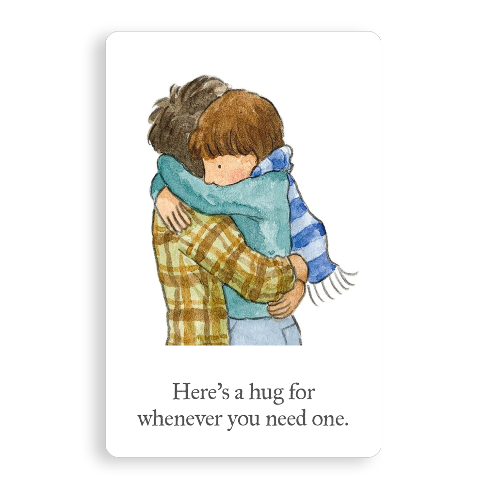Mini card - A hug for when you need one