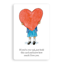 Load image into Gallery viewer, Mini card - If you&#39;re sad (pack of 5)
