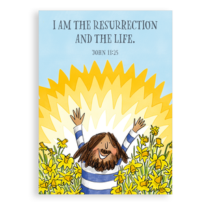 Easter card - Resurrection and Life