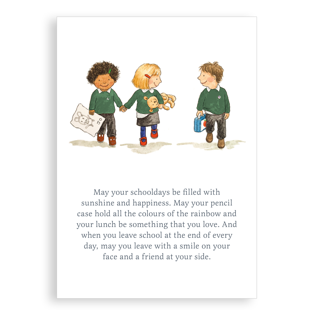 Greetings card - Starting a new class or school