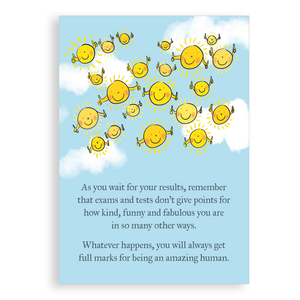 Greetings card - Waiting for Exam Results