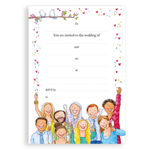 Load image into Gallery viewer, Greetings card - Wedding invitations
