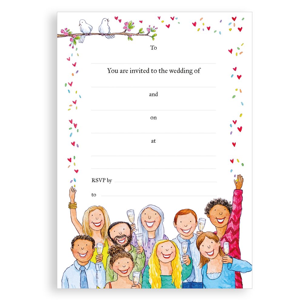 Greetings card - Wedding invitations