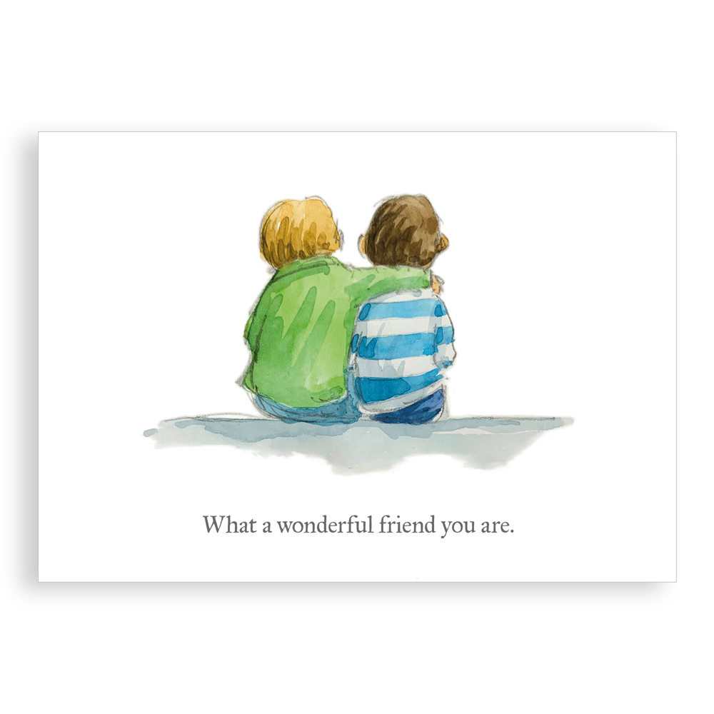 Greetings card - Wonderful Friend