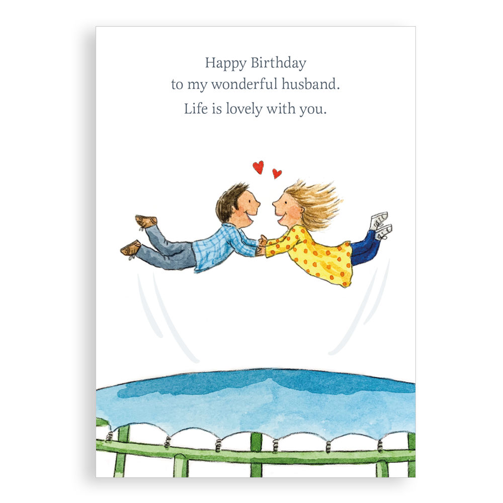 Greetings card - Wonderful Husband