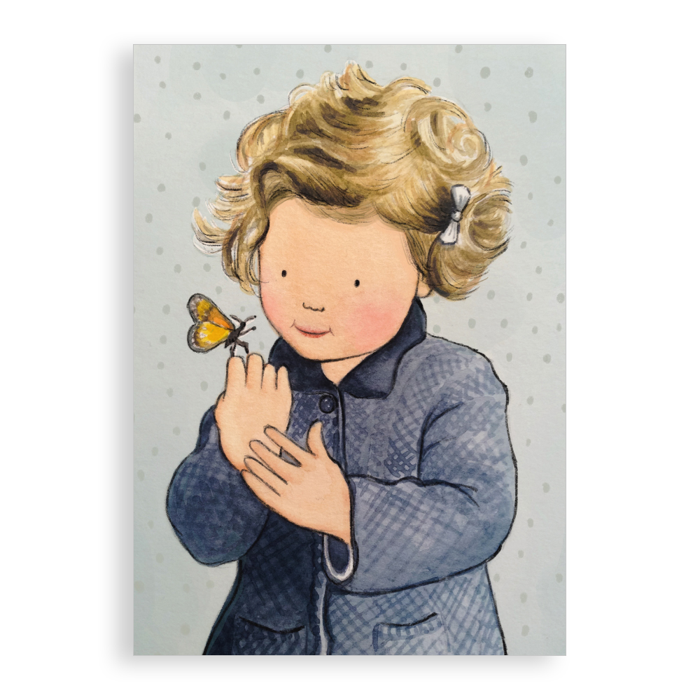 Greetings card - Hello Butterfly