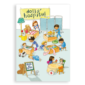 Greetings card - Doll Hospital
