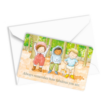 Load image into Gallery viewer, Mini card - Fabulous (pack of 5)

