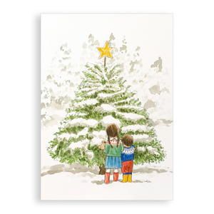 Pack of 5 Christmas cards - Star of Wonder